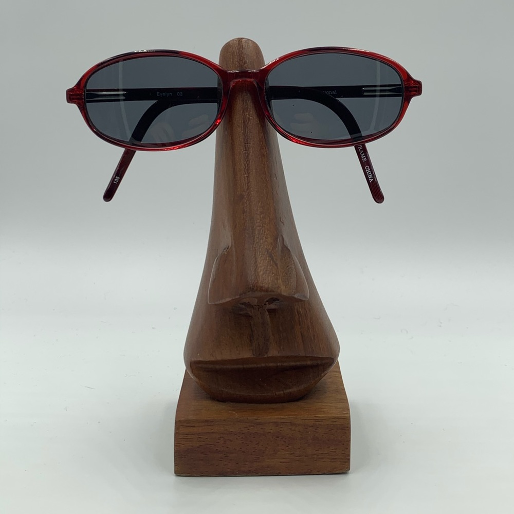 Europa Evelyn Red Oval Sunglasses Frames